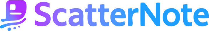 ScatterNote Logo